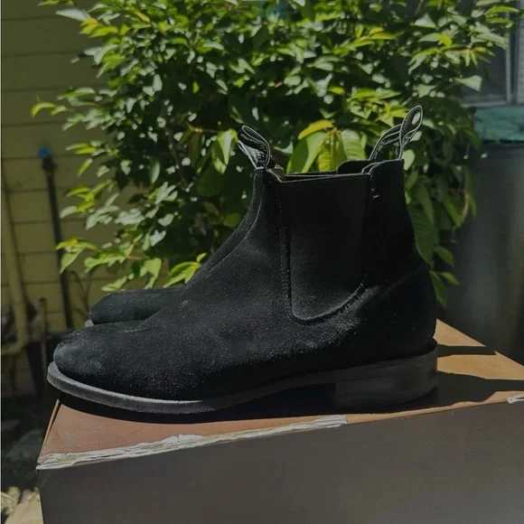 RM Williams Comfort Turnout Suede Size Us 11 - Picture 1 of 4